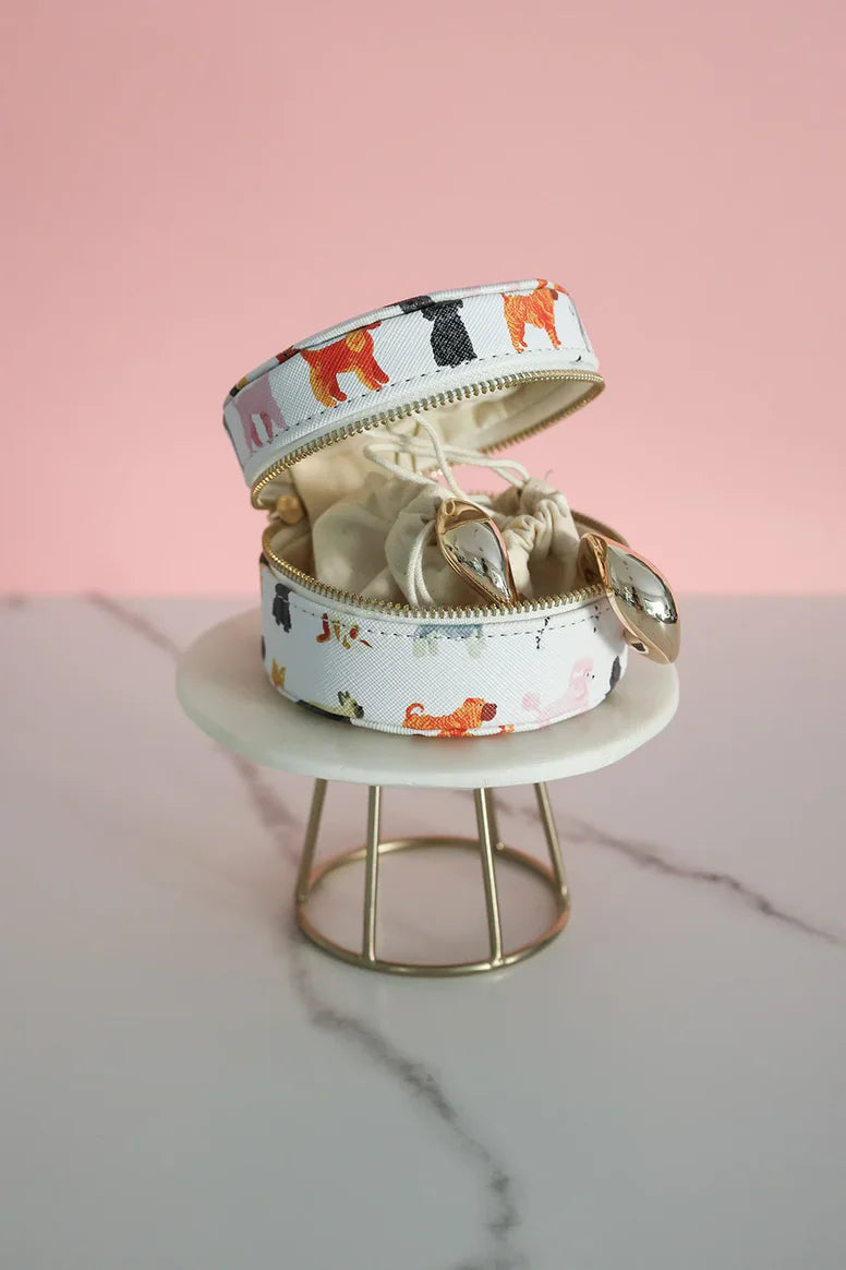 Boite à bijoux de voyage Dogs