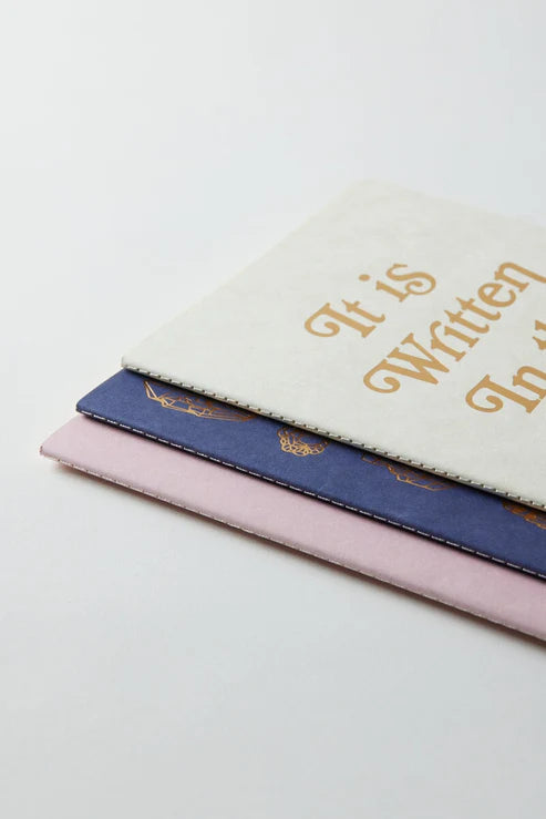 Lot de 3 carnets lignés - Mystic