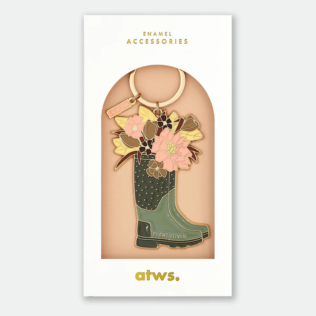 Porte-clés Plant lover boots