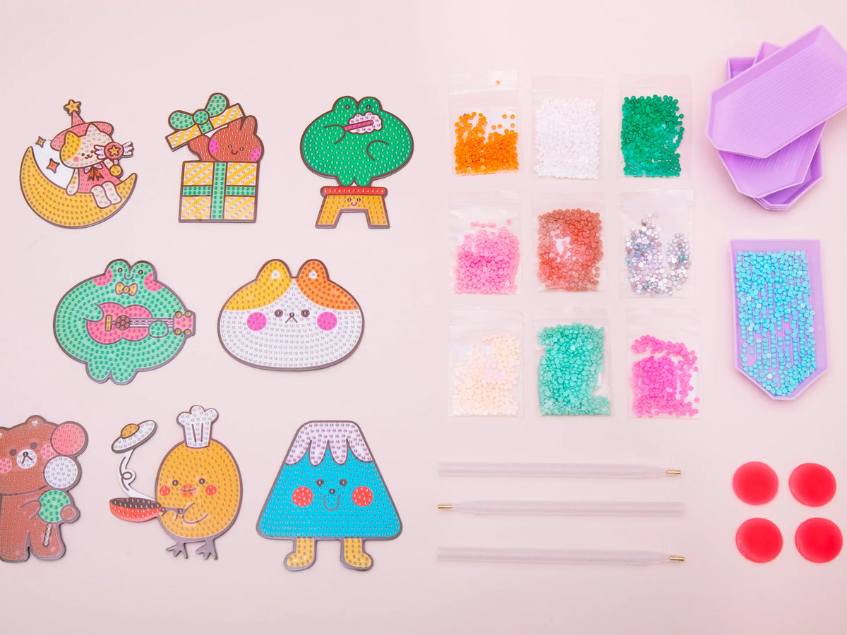 Petit diamonds kids - Magnets à diamanter
