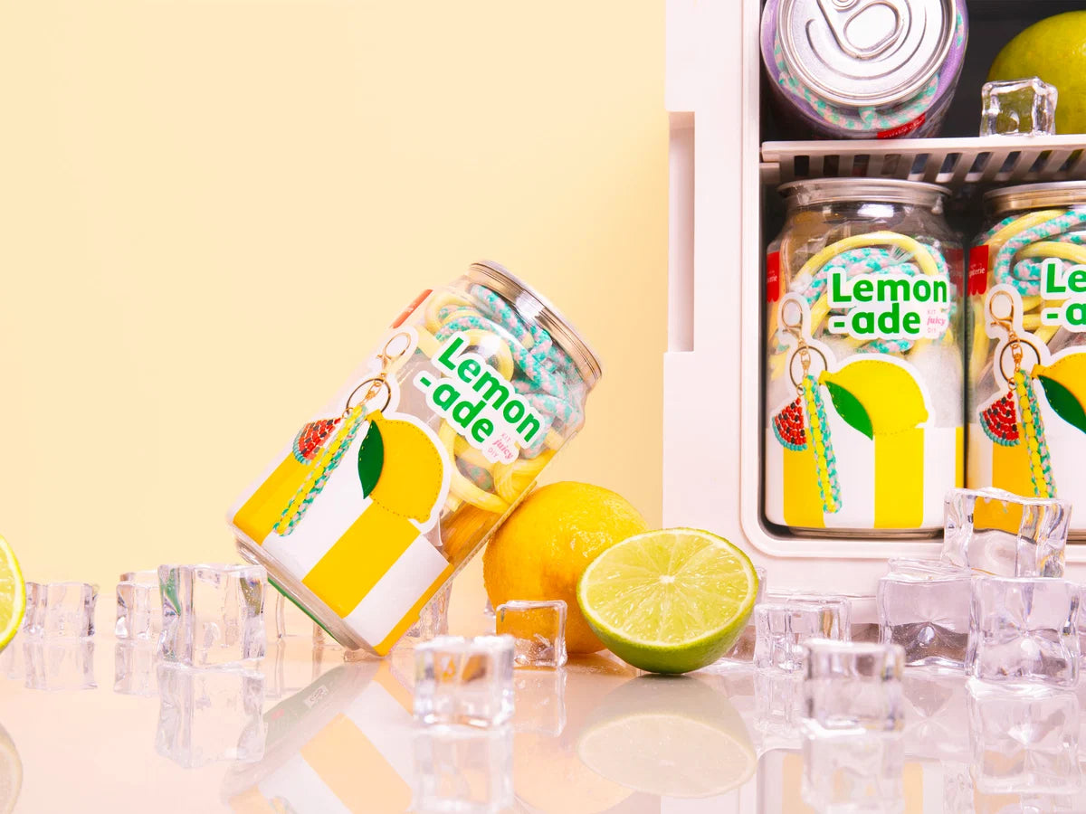 Kit canette Bag charm Pshiiit - Lemonade