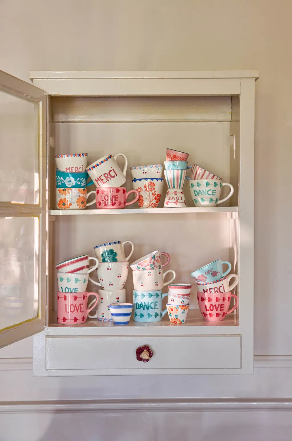 Tasse à thé Flowers - Rose — Rice , Lyon