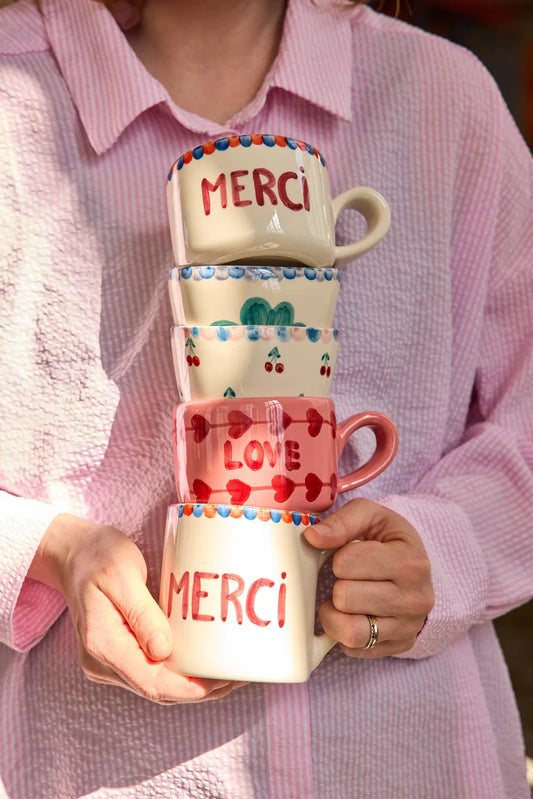 Tasse large Love - Rose — Rice , Lyon