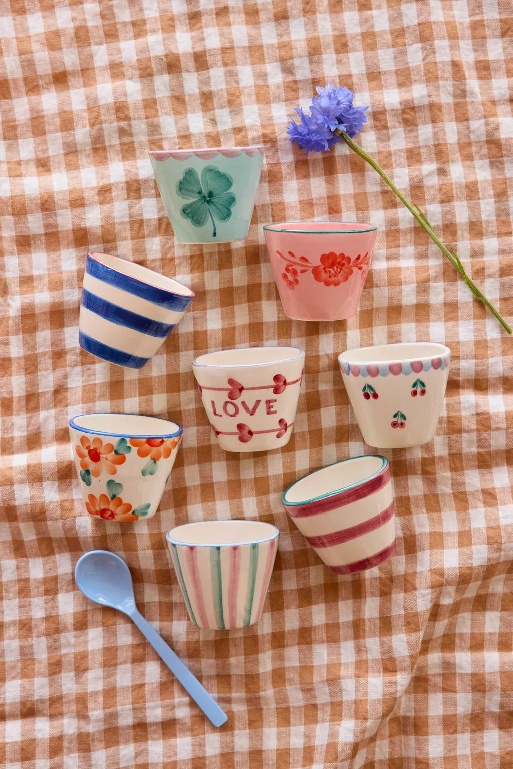 Tasse expresso Good luck clover - Vert clair — Rice , Lyon