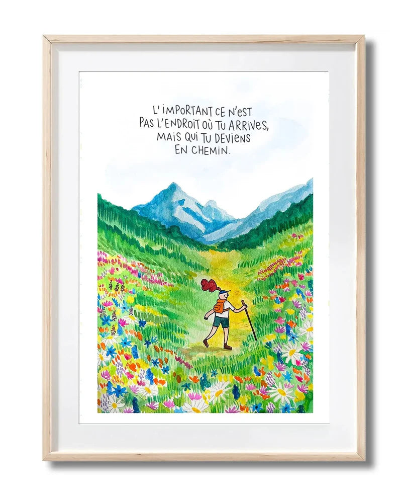 Affiche A3 - Le chemin