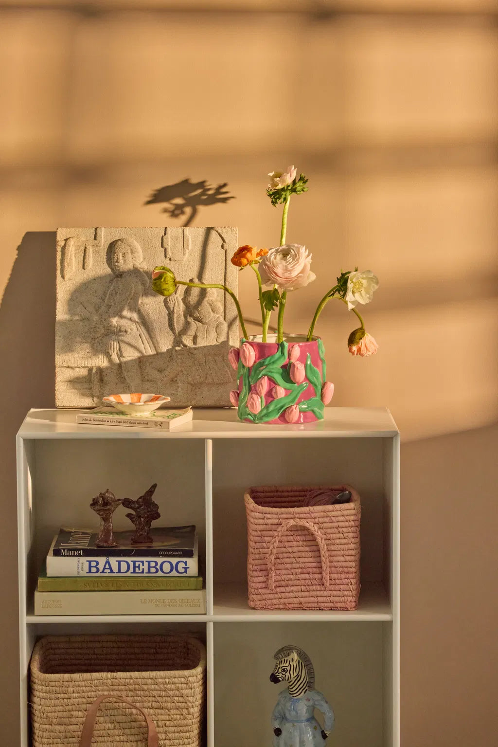 Cache pot Tulips design - Bordeaux — Rice , Lyon