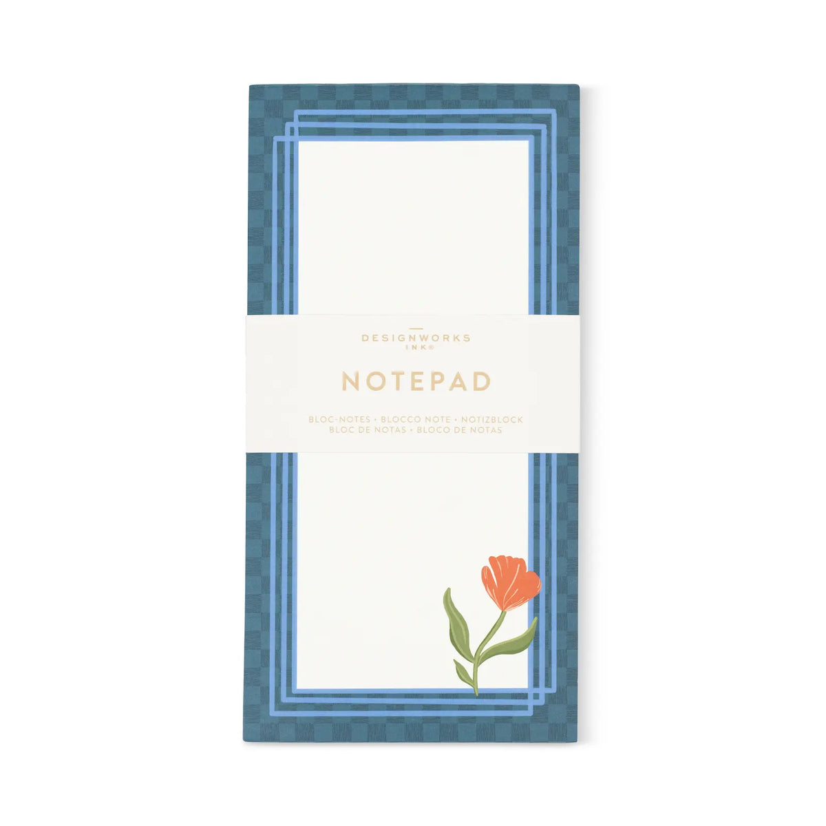Bloc-notes Framed floral - Poppy