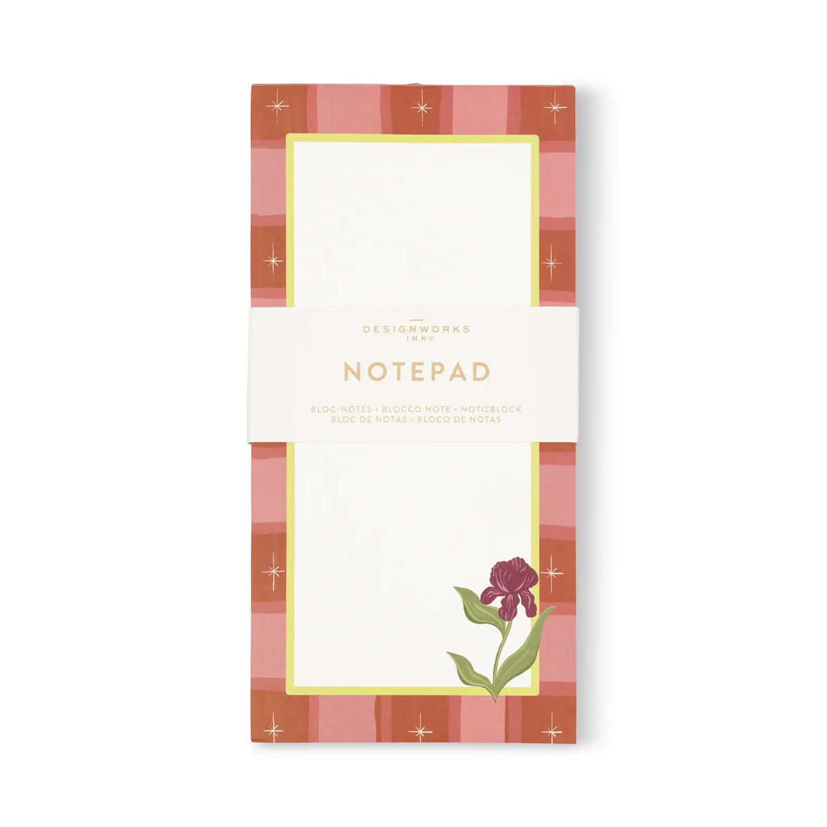Bloc-notes Framed floral - Iris