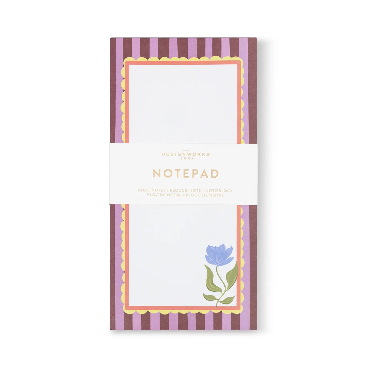 Bloc-notes Framed floral - Magnolia