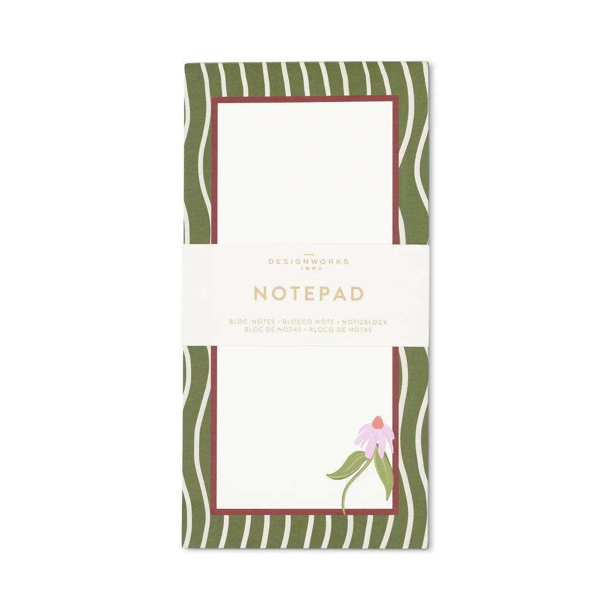 Bloc-notes Framed floral - Coneflower
