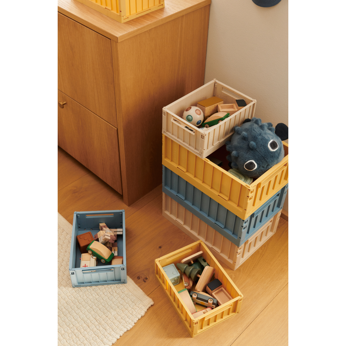 Boîte de rangement medium Weston - Beach blue — Liewood , Lyon