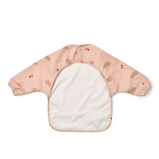 Bavoir/tablier à manches - Wild child / Rosey