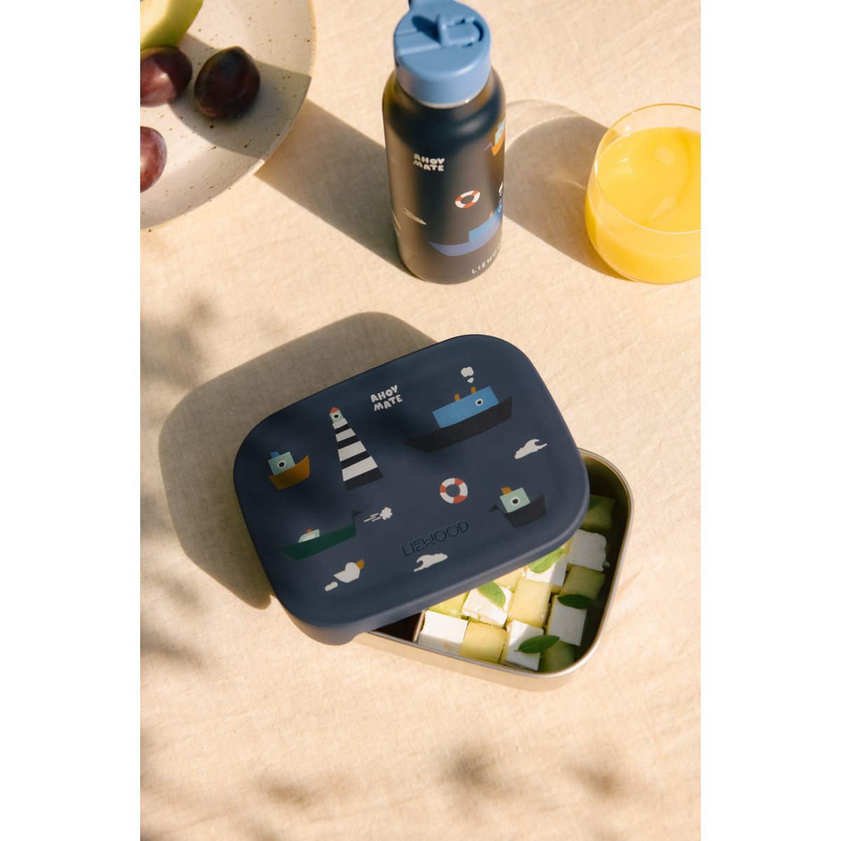Bouteille isotherme - Sailing/Classic navy 350 mL — Liewood , Lyon