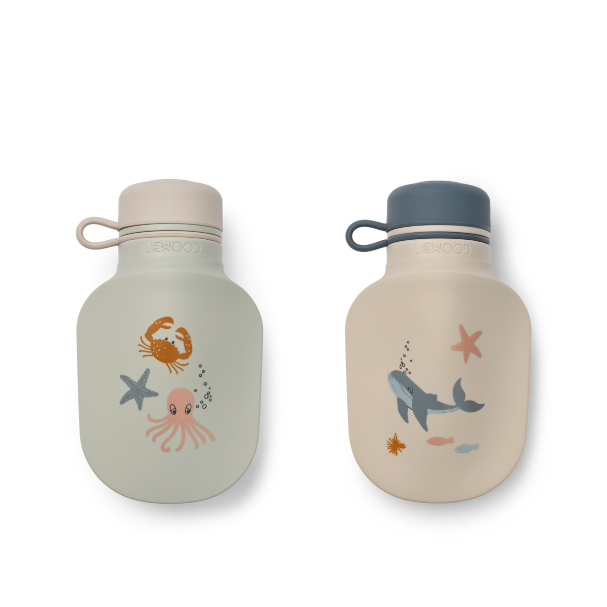 Duo de gourdes Lizzie - Sea creature/Sandy