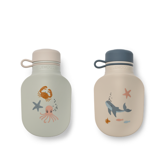 Duo de gourdes Lizzie - Sea creature/Sandy