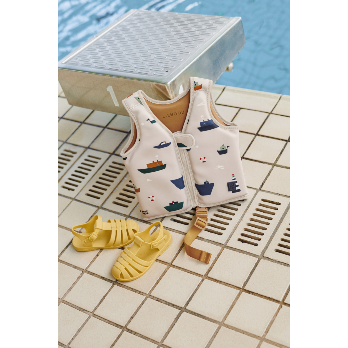 Sandales Bre - Lemon yellow