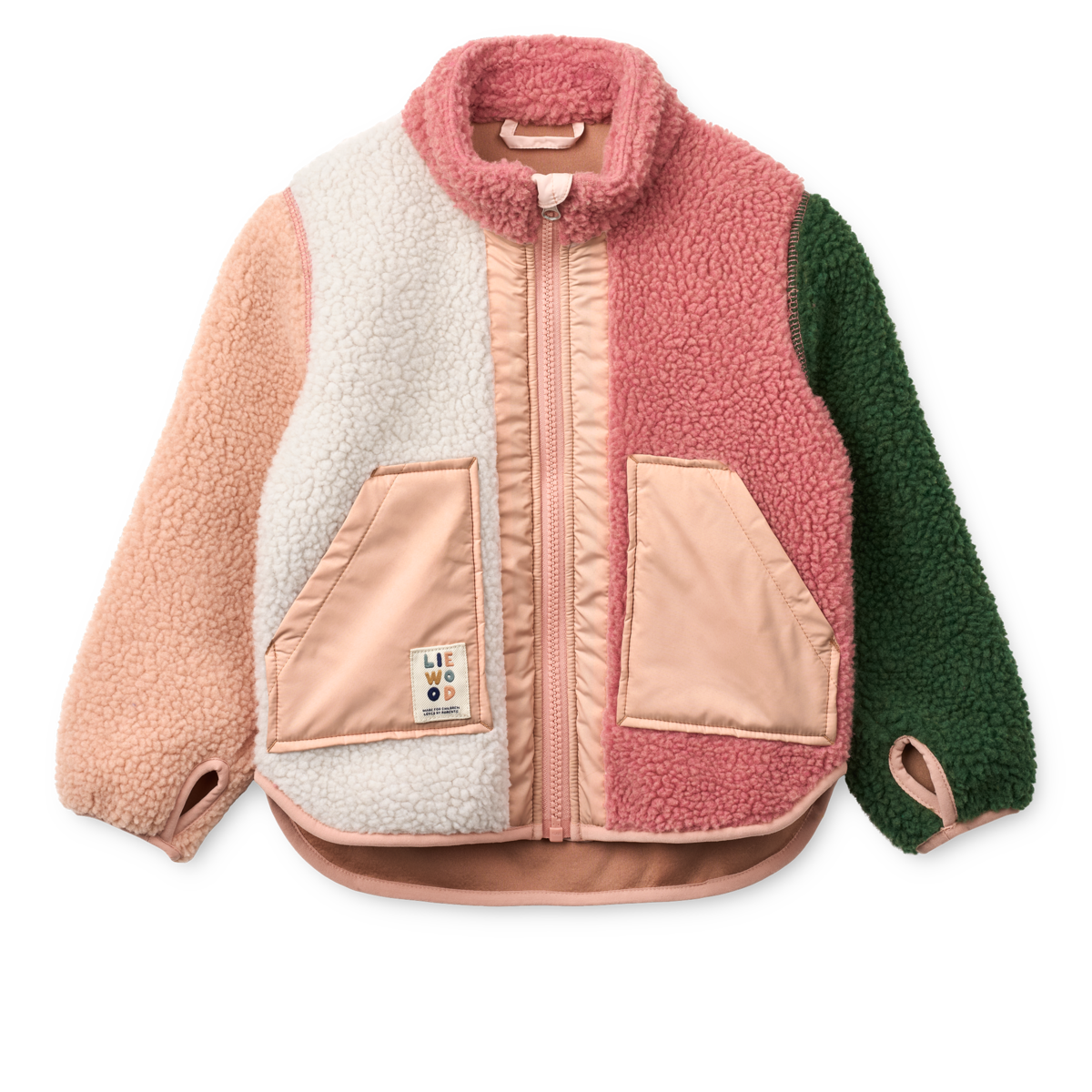 Veste Noam Dusty rose multi mix - 3 ans