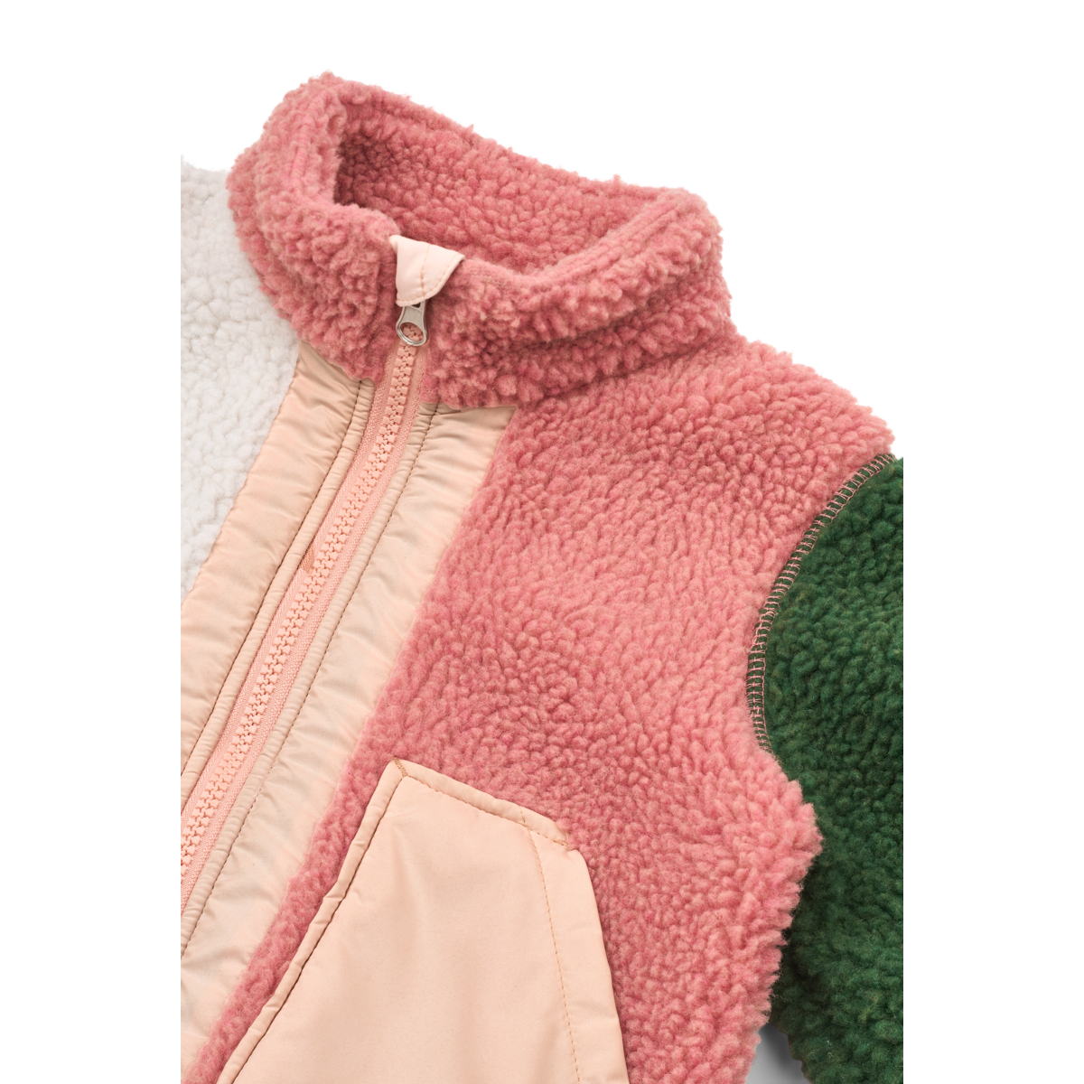 Veste Noam Dusty rose multi mix - 3 ans