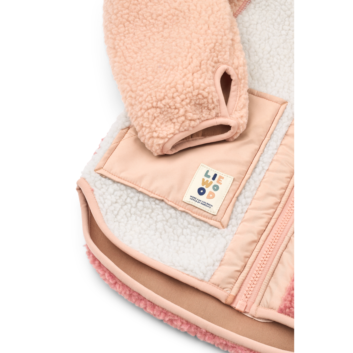 Veste Noam Dusty rose multi mix - 3 ans