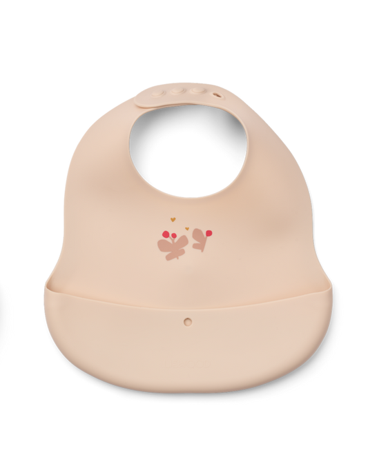 Bavoir en silicone - Butterfly