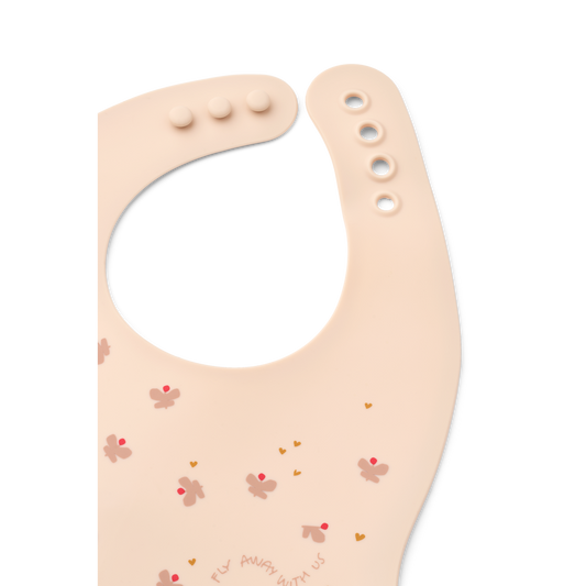Bavoir en silicone - Mini Butterfly multi