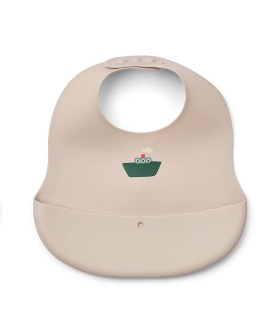 Bavoir en silicone - Sailing