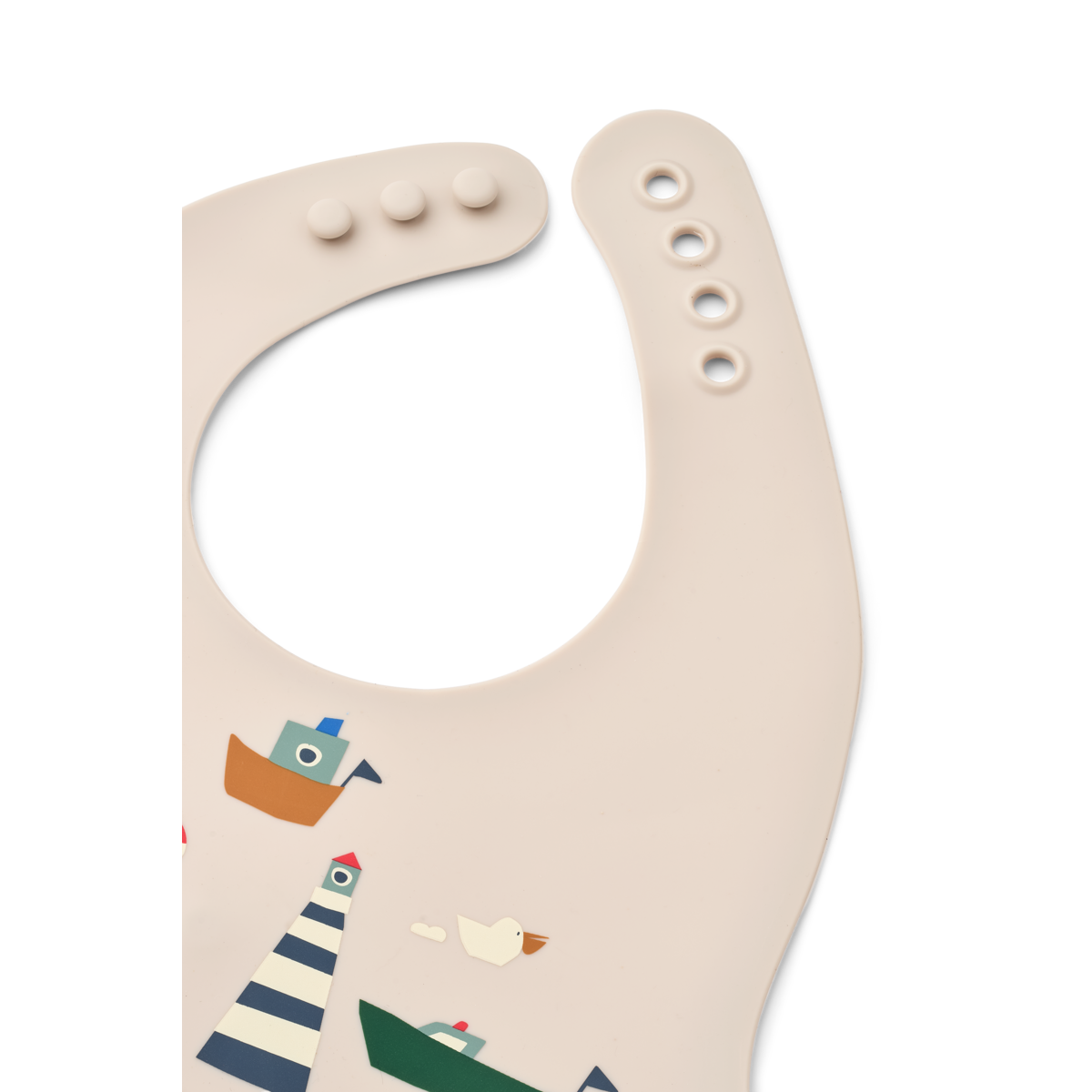 Bavoir en silicone - Sailing multi