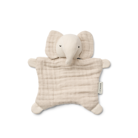 Mini doudou Amaya - Elephant teddy sandy