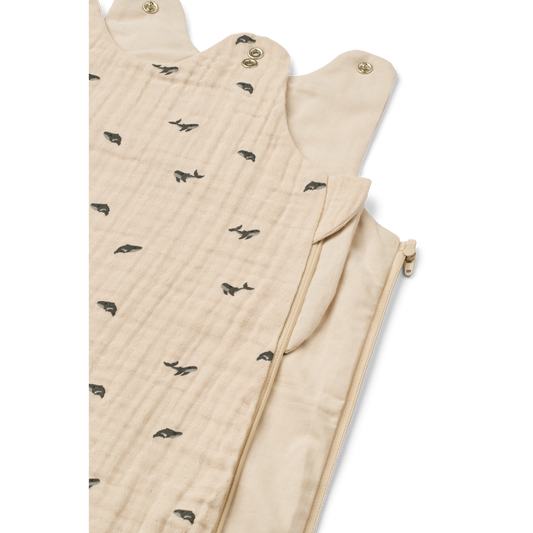 Gigoteuse Flora Mini whale / Sandy - 0/6mois