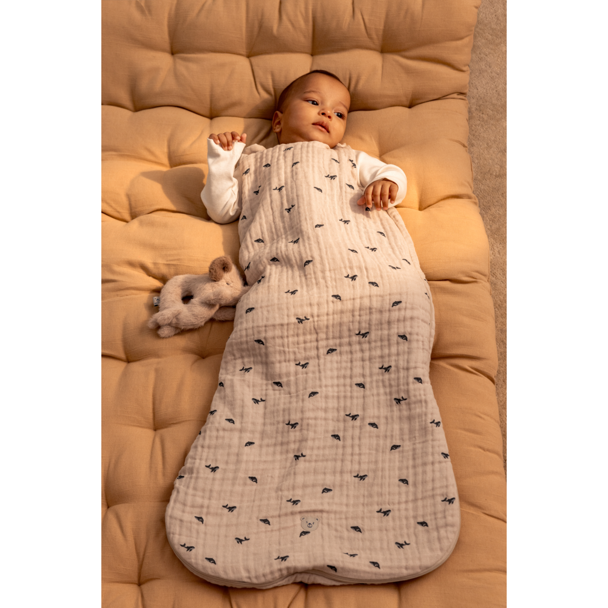 Gigoteuse Flora Mini whale / Sandy - 0/6mois