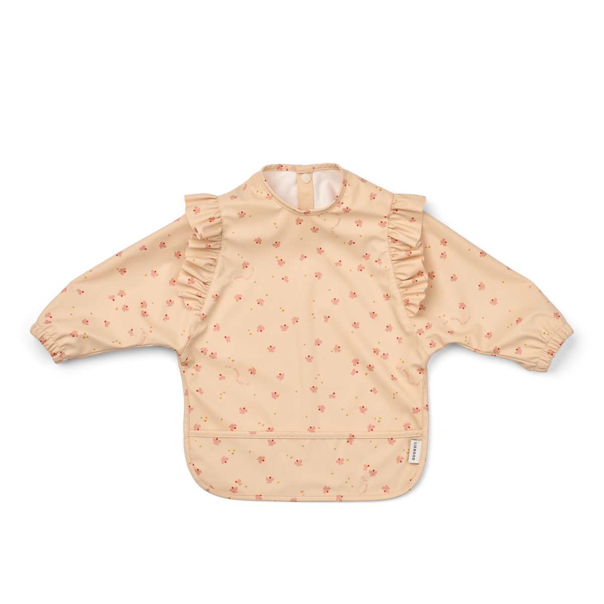 Bavoir/tablier à manches - Mini Butterfly / Apple blossom — Liewood , Lyon