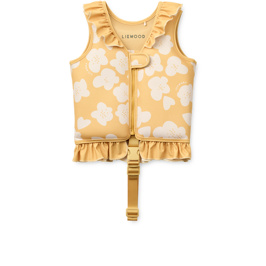 Gilet de natation Dove - Flower/Lemon yellow — Liewood , Lyon