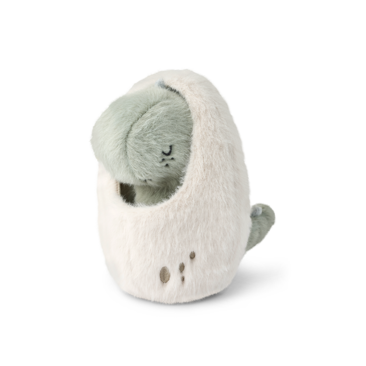 Peluche Dino egg Liora - Dove blue