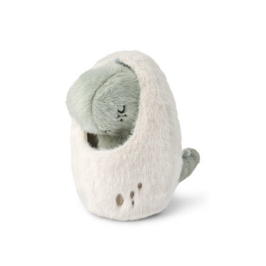 Peluche Dino egg Liora - Dove blue