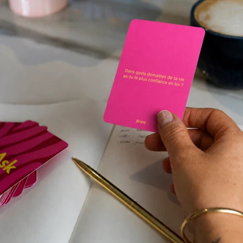Cartes de discussion Ask & Task - Amour de soi