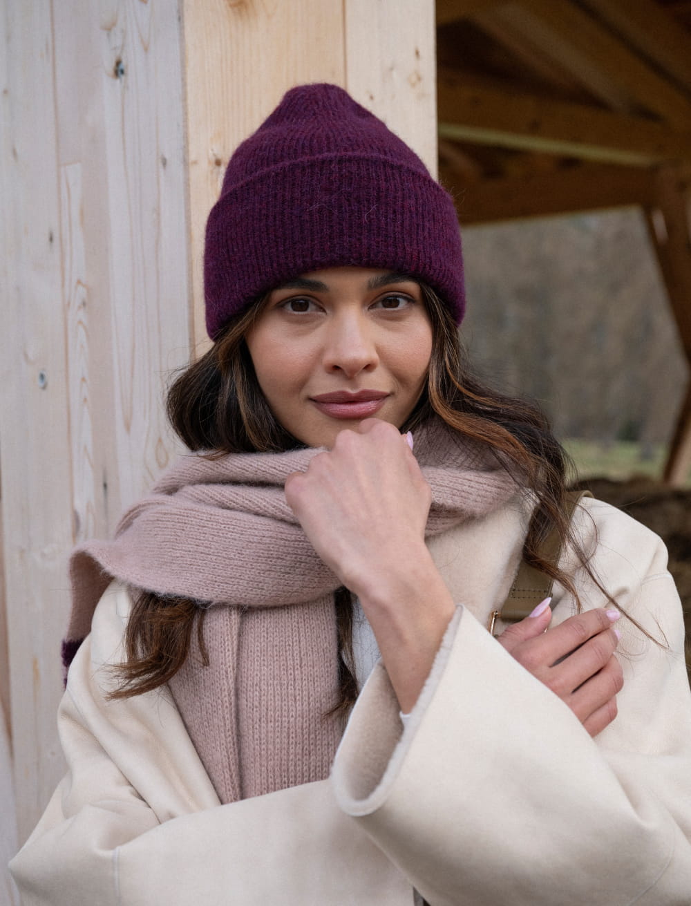 Bonnet Woody - Figue mocha