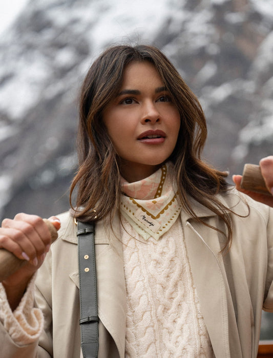 Petit foulard Indiennes - Bonbon — Maradji , Lyon