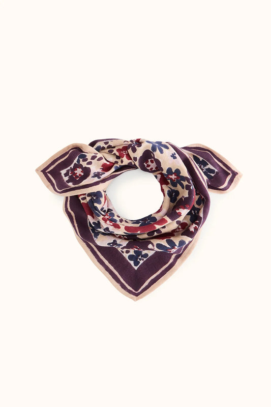 Small foulard Manika - Polly macadamia