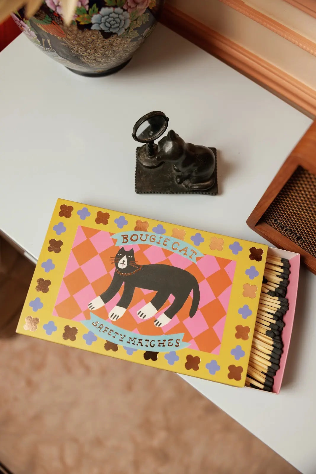 Allumettes grand format (120 pcs) - Bougie cat