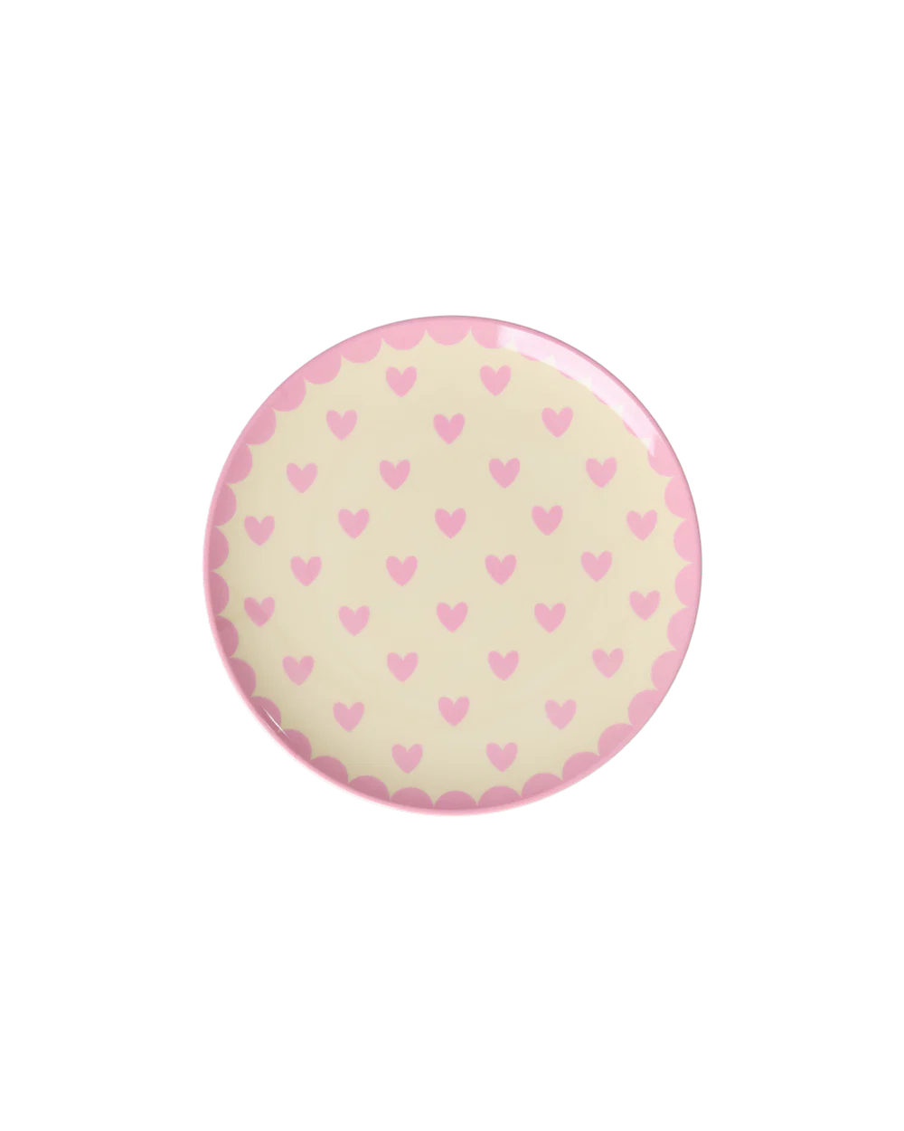 Petite assiette Favorite hearts - Rose