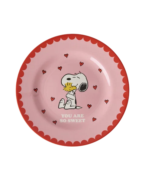 Plateau Snoopy - Rose