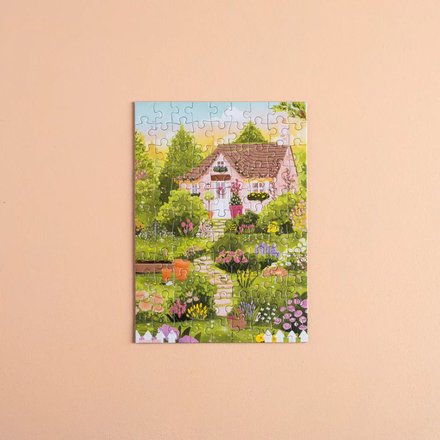 Mini puzzle Le cottage de printemps