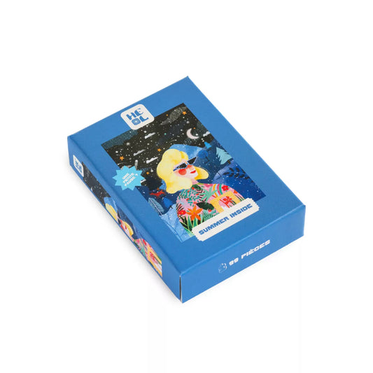 Mini puzzle Summer inside