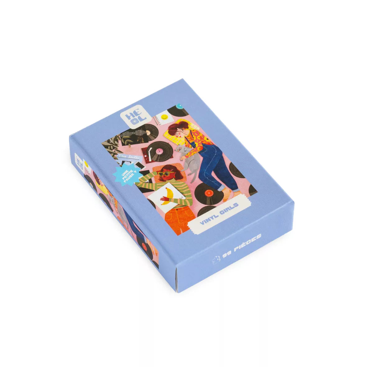 Mini puzzle Vinyl girl