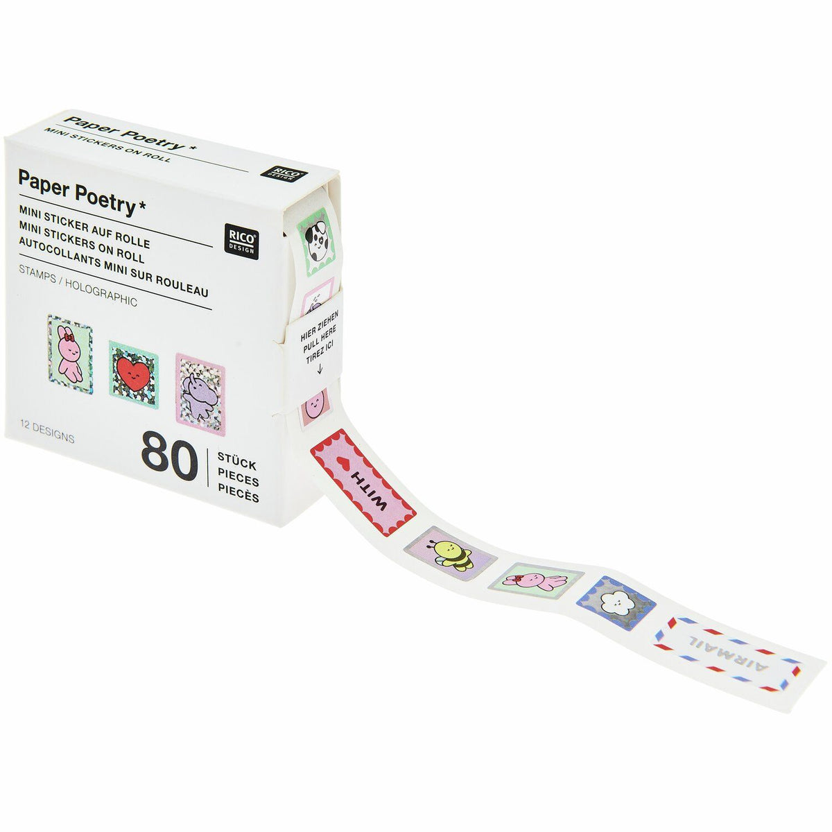 80 mini stickers Chingu - Timbres