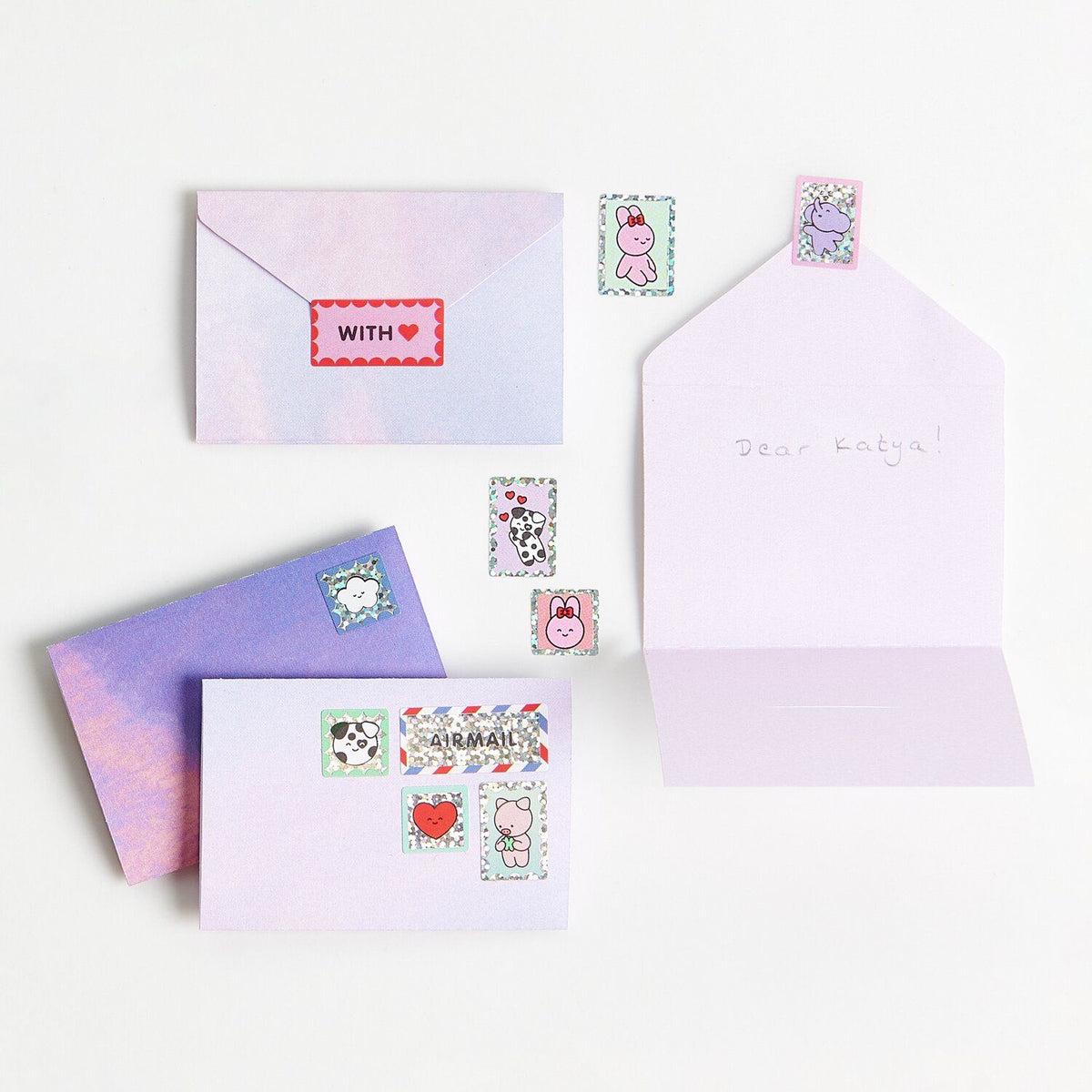 80 mini stickers Chingu - Timbres