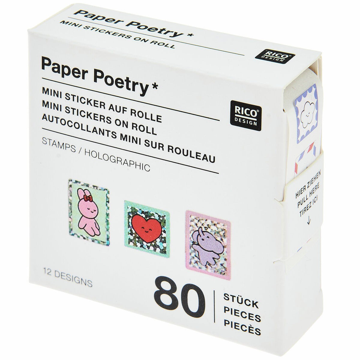 80 mini stickers Chingu - Timbres