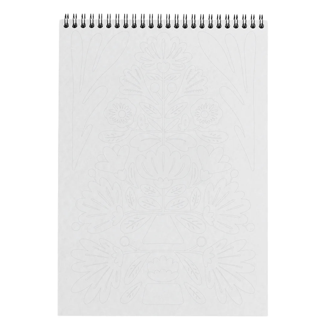 Carnet de coloriage A4 - Noël scandinave