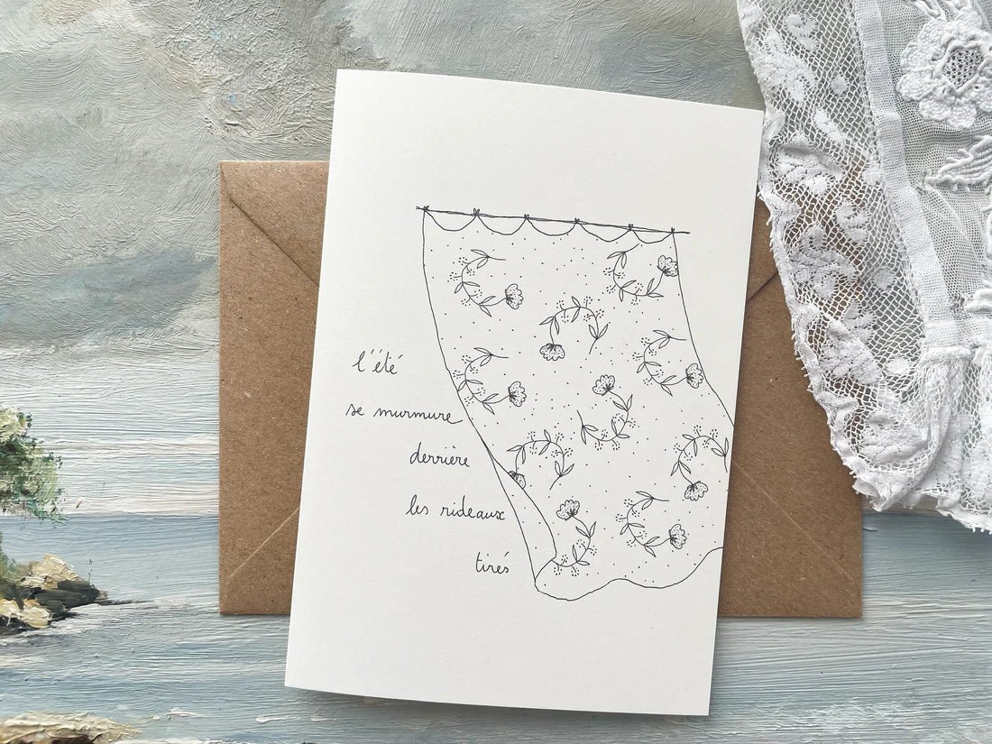Carte et enveloppe Murmure