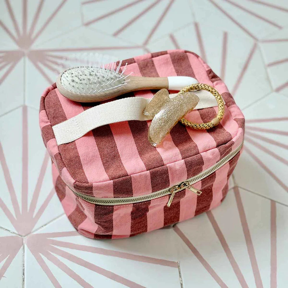 Vanity Oona - Rayure brick/pink